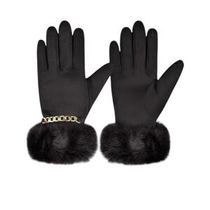 NWOT Elegant Suede Gloves